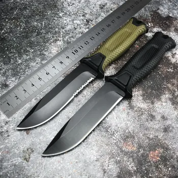 Нож с фиксированным лезвием, для военной подготовки, высококачественные тактические карманные ножи для выживания на природе, для кемпинга, охоты, EDC, Gb 1500